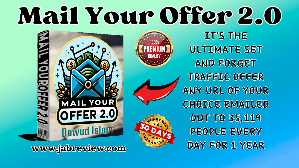 Mail Your Offer 2.0 Review - The Power Of Email Marketing