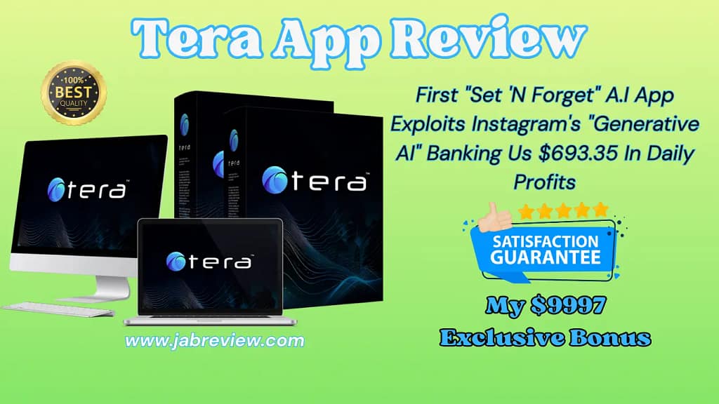 Tera App Review - Full Details, OTO, Coupon + Demo