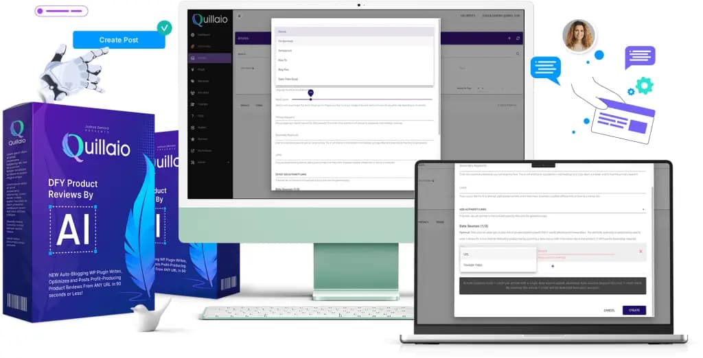 Quillaio Review - Create Unique Product Reviews in Any Niches
