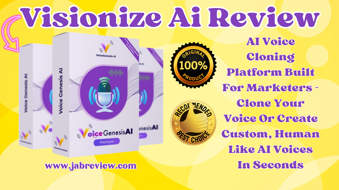 VoiceGenesis AI Review - Create Human Like AI Voice In 1-Click