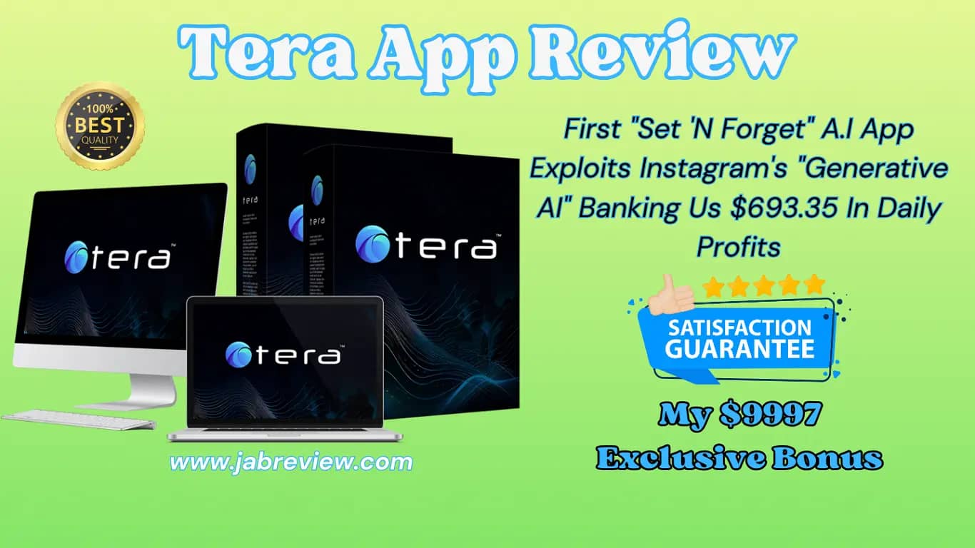 Tera App Review - Full Details, OTO, Coupon + Demo