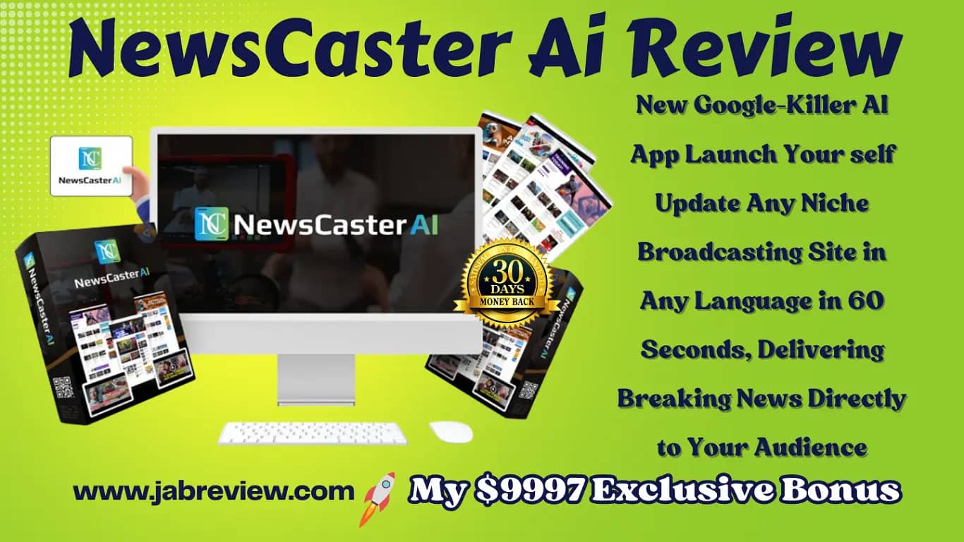 NewsCaster Ai Review - Build Your Automated News Sites!