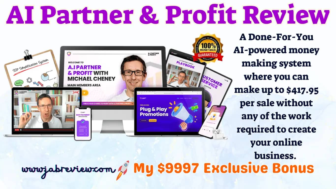 AI Partner & Profit Review - Seven-Figure Affiliate Formula With AI