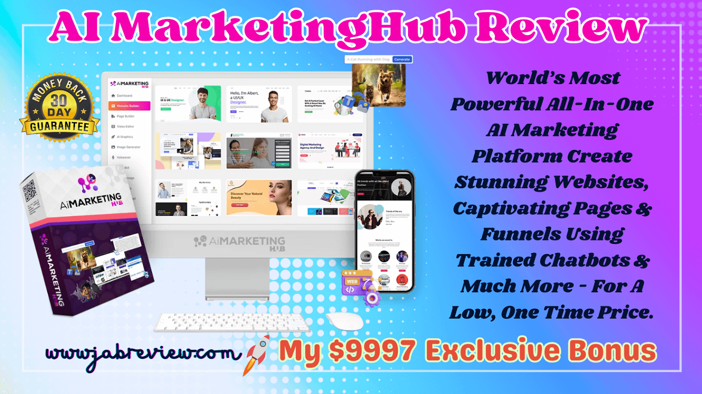 AI MarketingHub Review - Most Powerful AI Marketing Apps in One Place!