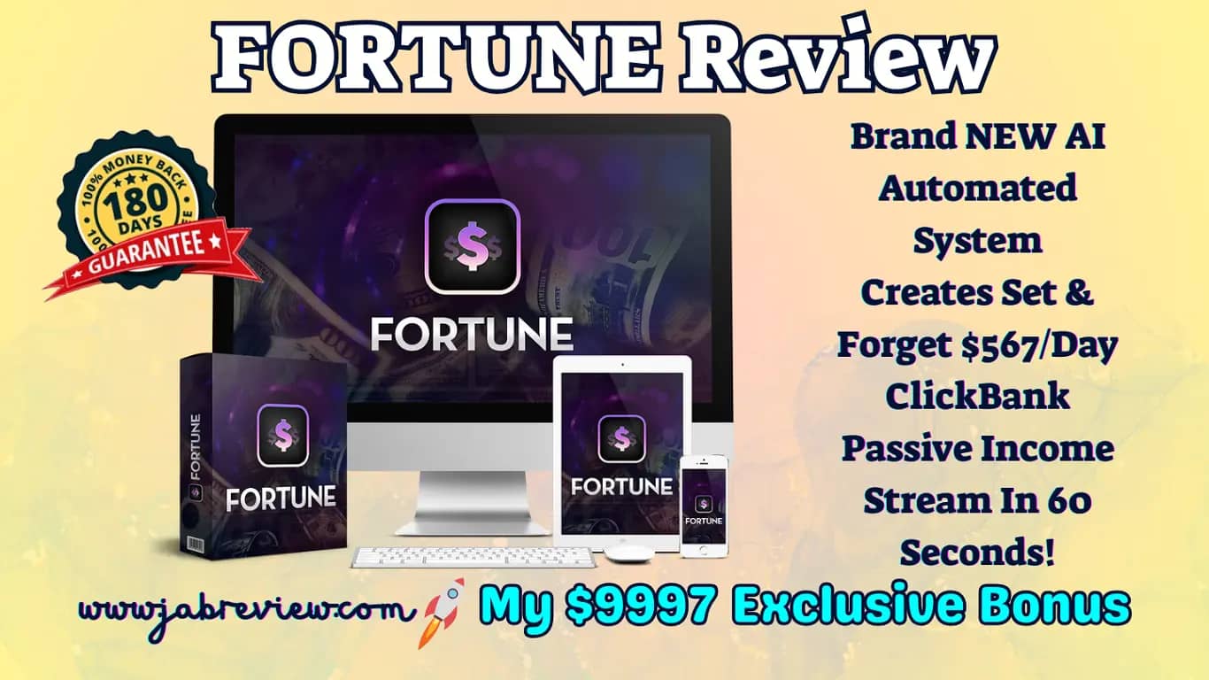 FORTUNE Review - Free Traffic & Commission System (Glynn Kosky)