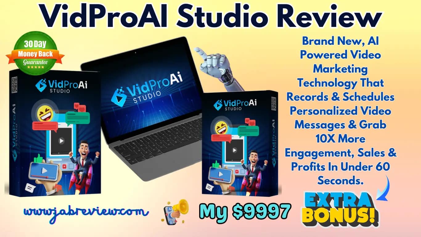 VidProAI Studio Review - AI Powered Video Marketing Tool