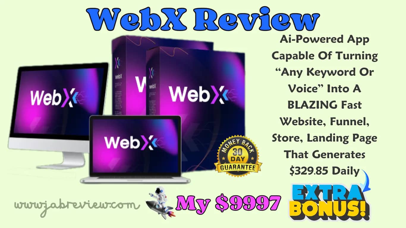 WebX Review - Build Websites, Funnels, & eCom Stores on Autopilot!